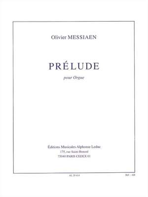 Messiaen: Prélude