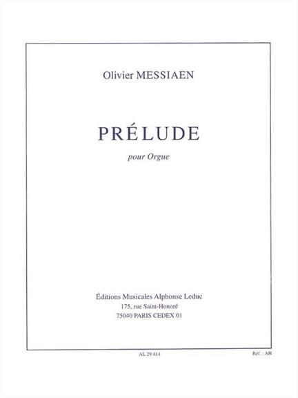 Messiaen: Prélude