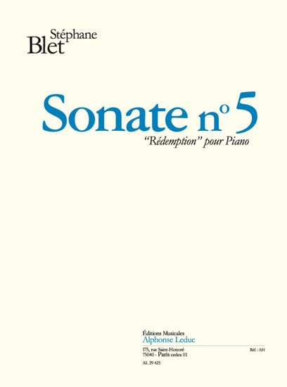 Stéphane Blet: Sonate N05 Redemption