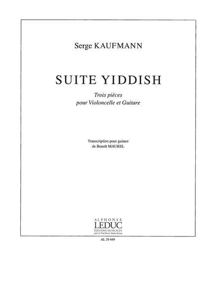 Kaufmann: Suite Yiddish