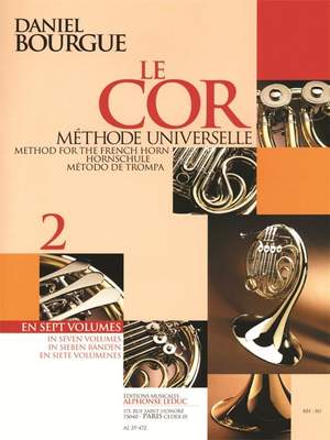 Bourgue: Le Cor, Méthode universelle Vol.2
