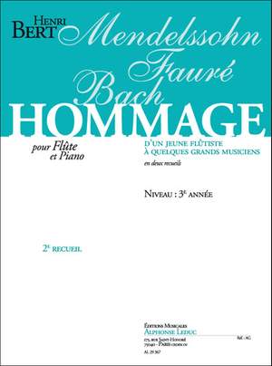 Bert: Hommage D'Un Jeune Flutiste Vol. 2
