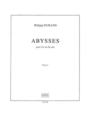 Philippe Durand: Philippe Durand: Abysses