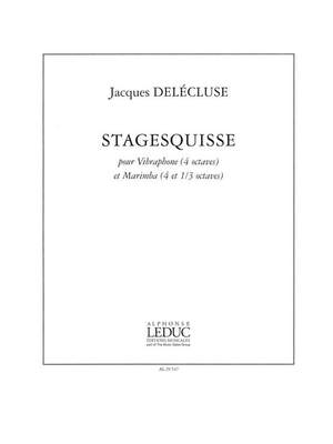 Jacques Delécluse: Stagesquisse