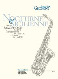 Armando Ghidoni: Nocturne et Sicilienne (Alto Saxophone, Piano)