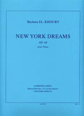 Bechara El-Khoury: New York Dreams Op.68