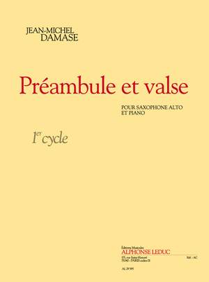 Jean-Michel Damase: Preambule Et Valse