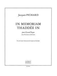 Pichard: In Memoriam Thaddee In