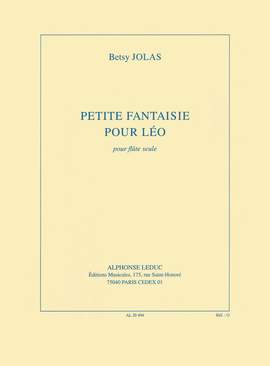Betsy Jolas: Petite Fantaisie Pour Léo