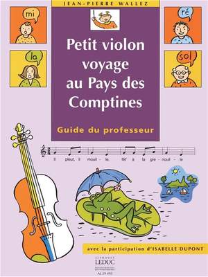 Jean-Pierre Wallez: Petit Violon voyage au Pays des Comptines - Guide