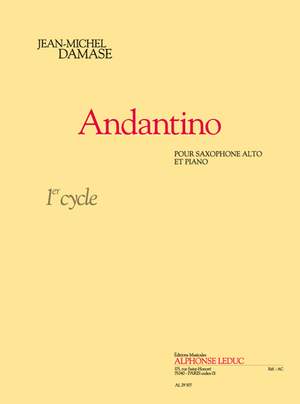 Jean-Michel Damase: Andantino