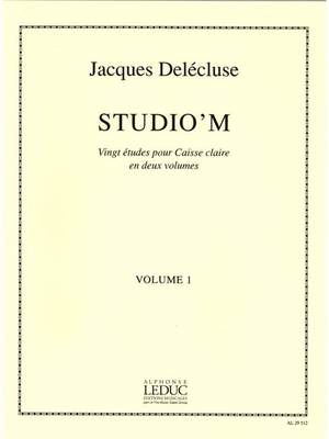 Jacques Delécluse: Studio'M - 20 études pour Caisse-Claire Vol.1