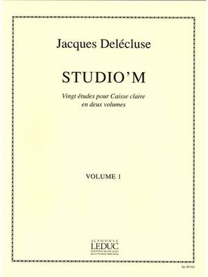 Jacques Delécluse: Studio'M - 20 études pour Caisse-Claire Vol.1