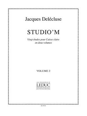 Jacques Delécluse: Studio'M Vol.2