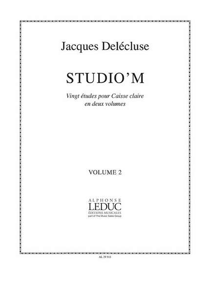 Jacques Delécluse: Studio'M Vol.2
