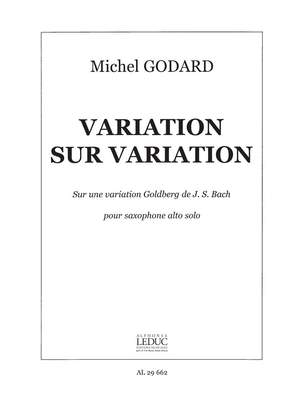 Godard: Variation Sur Variation Product Image