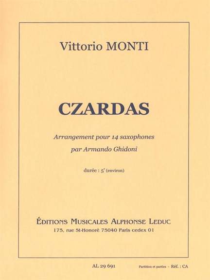 Monti: Czardas
