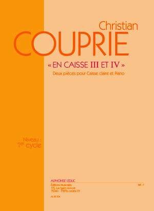 Couprie: En Caisse Iii Et Iv