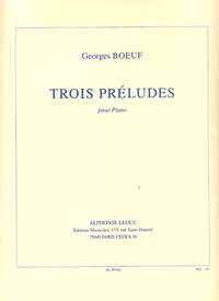 Boeuf: Preludes(3)