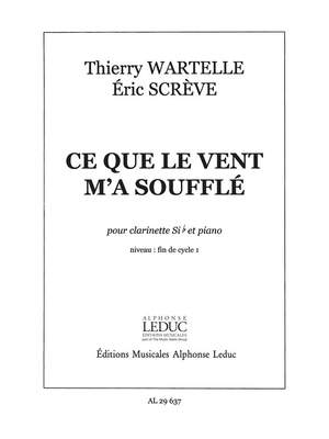 Wartelle-Screve&#x3A;&#x20;Ce&#x20;Que&#x20;Le&#x20;Vent&#x20;M&#x27;A&#x20;Souffle