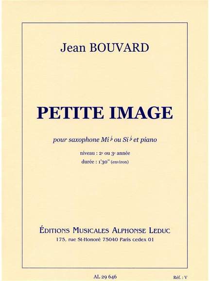 Bouvard: Petite Image