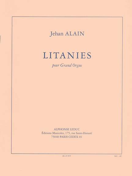 Alain: Litanies