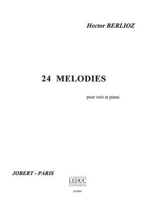Hector Berlioz: 24 Mélodies pour voix et piano