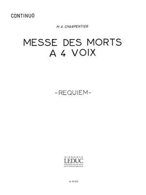 Marc-Antoine Charpentier: Messe Des Morts En Re Mineur