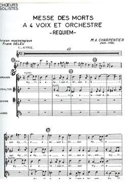 Marc-Antoine Charpentier: Messe Des Morts En Sol Mineur