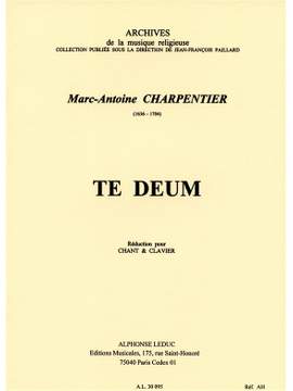 Marc-Antoine Charpentier: Te Deum