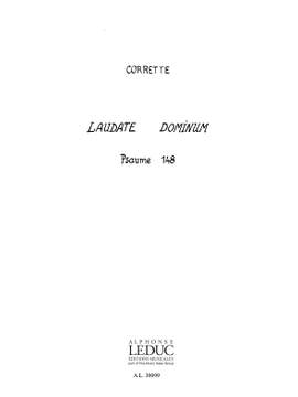 Michel Corrette: Laudate Dominum -Psaume 148