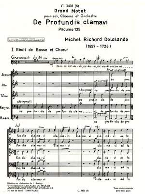 Michel-Richard Delalande: De Profundis Clamavi