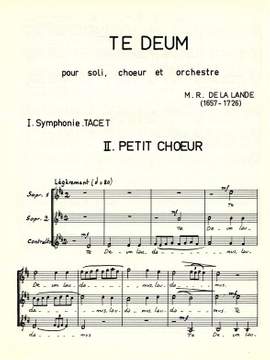 Michel-Richard Delalande: Te Deum
