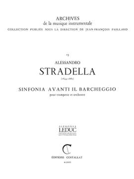 Alessandro Stradella: Symphonia avanti il Barcheggio