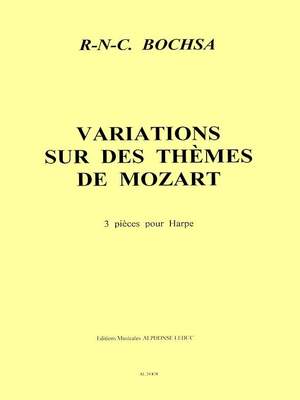 Robert Nicholas Charles Bochsa: 3 Variations sur des Themes de Mozart