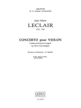 Jean-Marie Leclair: Concerto Op.7, No.2 in D major