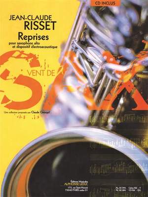Jean-Claude Risset: Reprises for Alto Saxophone and Electro