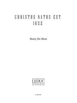 Mont Du: Christus Natus Est