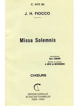 Fiocco: Missa Solemnis