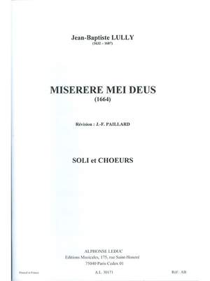 Jean-Baptiste Lully: Miserere Mei Deus