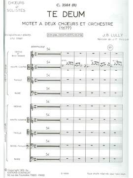 Jean-Baptiste Lully: Te Deum