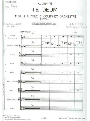 Jean-Baptiste Lully: Te Deum