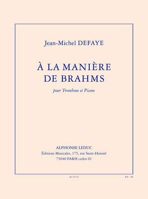 Jm_Jean-Michel Defaye: À la manière de brahms