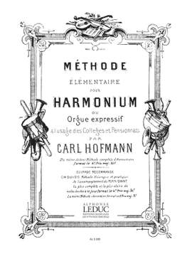Georg Melchior Hoffmann: Methode elementaire D'Harmonium ou Orgue expressif