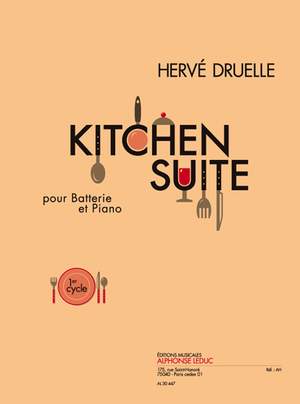 Druelle: Kitchen suite pour batterie et piano