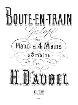 Henri d' Aubel: Henri d Aubel: Boute en Train, Galop