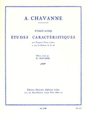 André Chavanne: 25 Études Caractéristiques