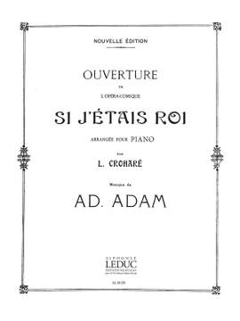 Adam: Ouverture de 'Si j'étais Roi' (Piano Duet)