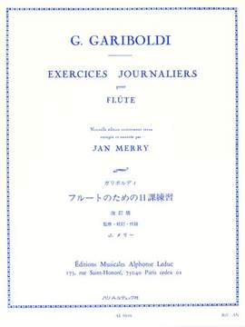 Giuseppe Gariboldi: Exercices Journaliers Op. 89