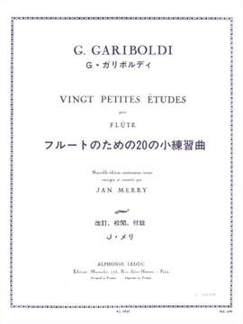 Giuseppe Gariboldi: 20 Petites Etudes Opus 132